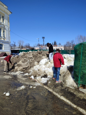 Уборка территории